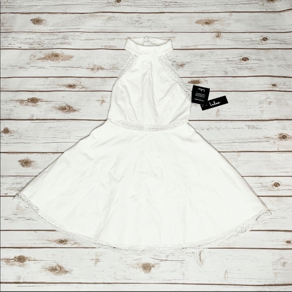 Lulu's White Mini Dress